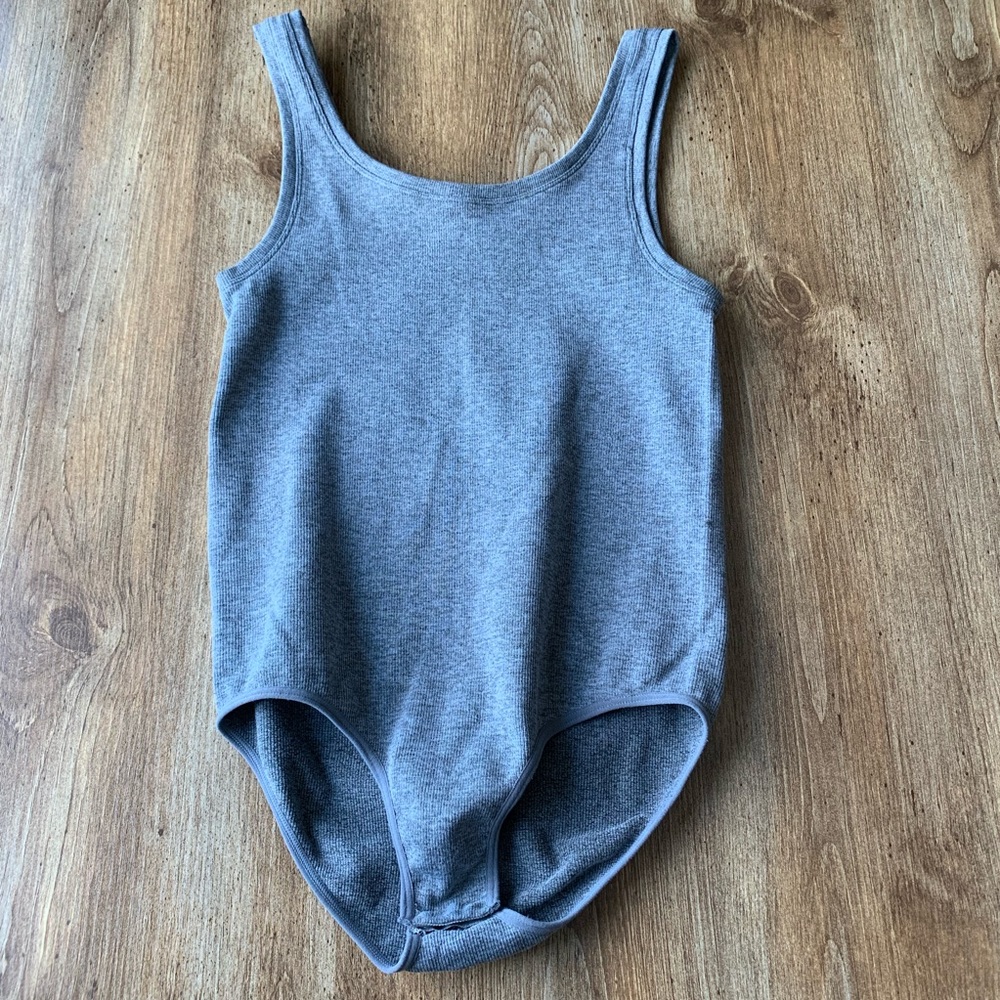 Gilligan & O’Malley Bodysuit Ribbed Sleeveless
